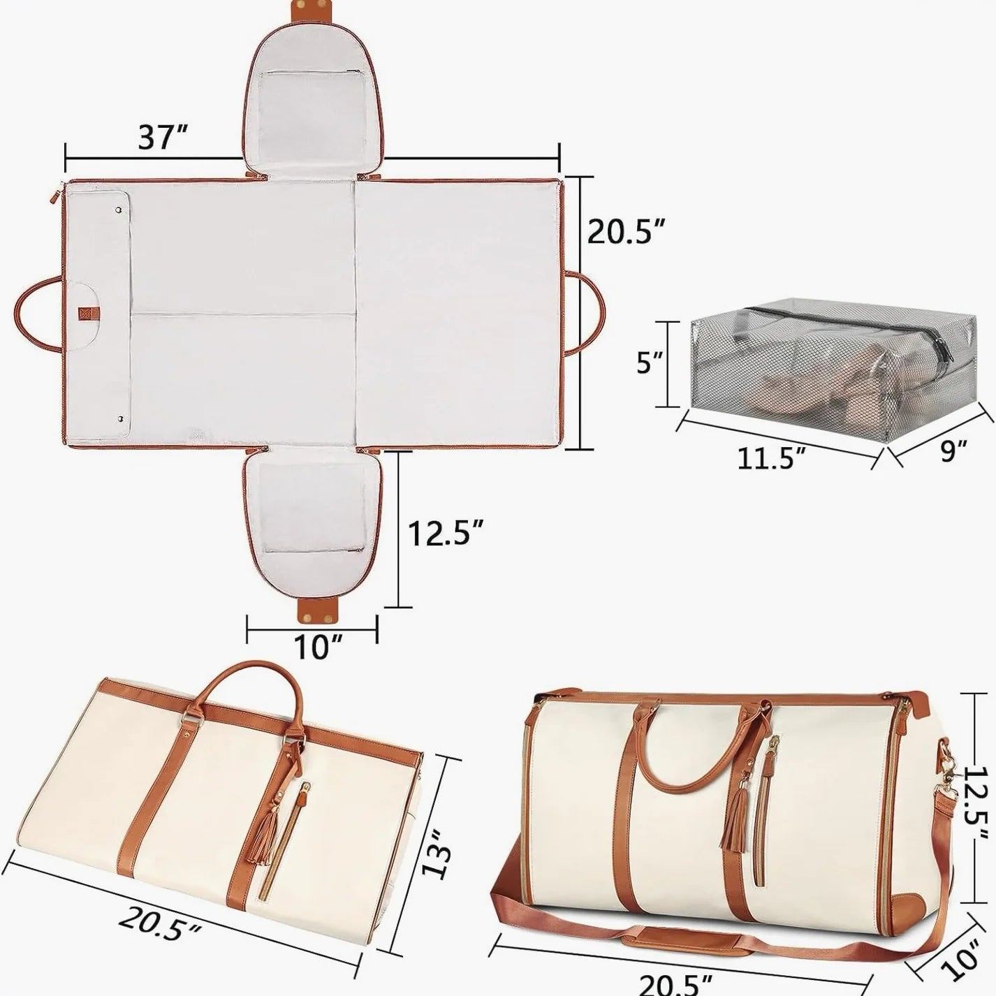 KomfyBag™ - Your All One Duffle Bag